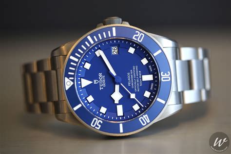 tudor style blue|tudor blue face watch.